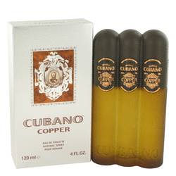 Cubano Copper Eau De Toilette Spray By Cubano 4 oz Eau De Toilette