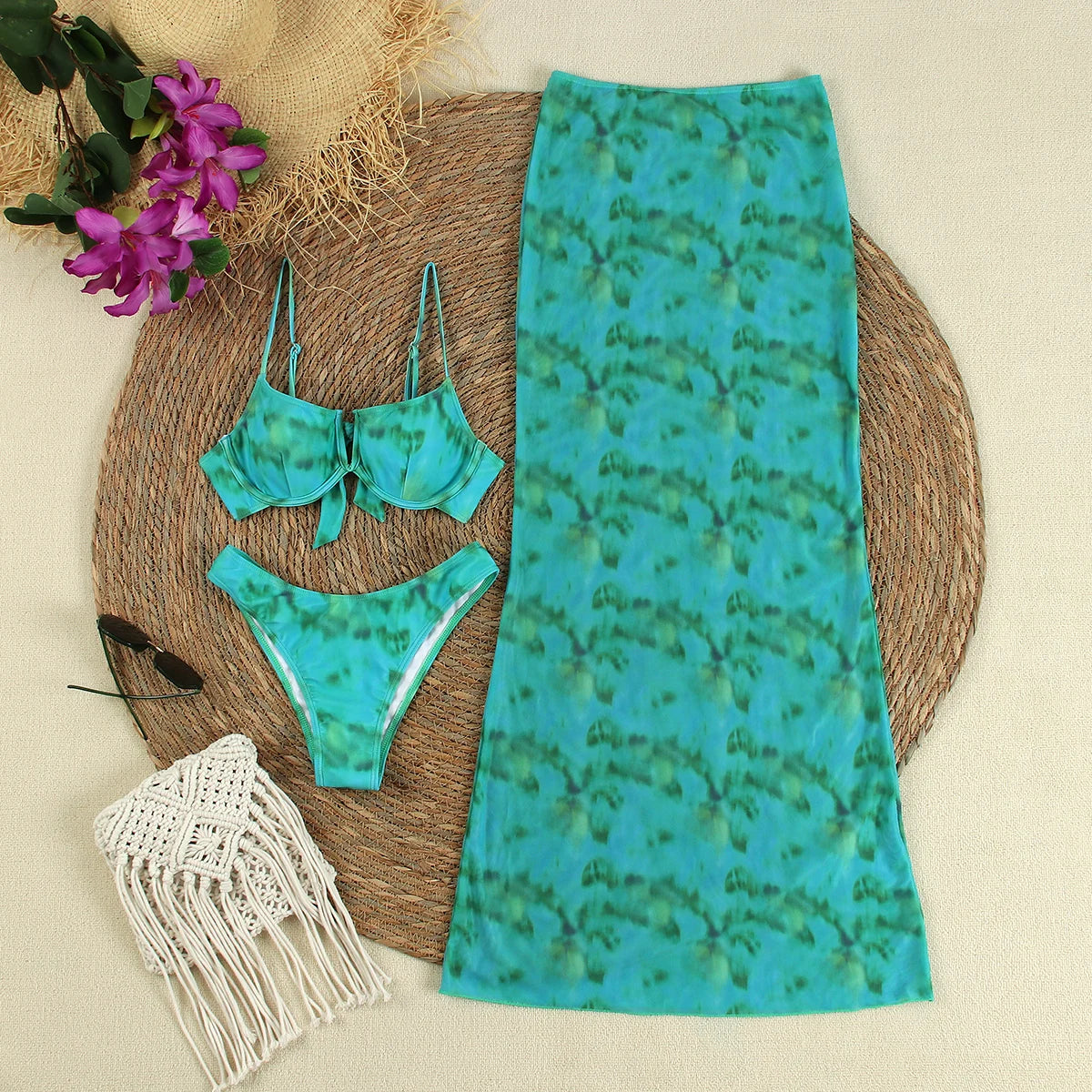 Marvelous three piece swimsuit